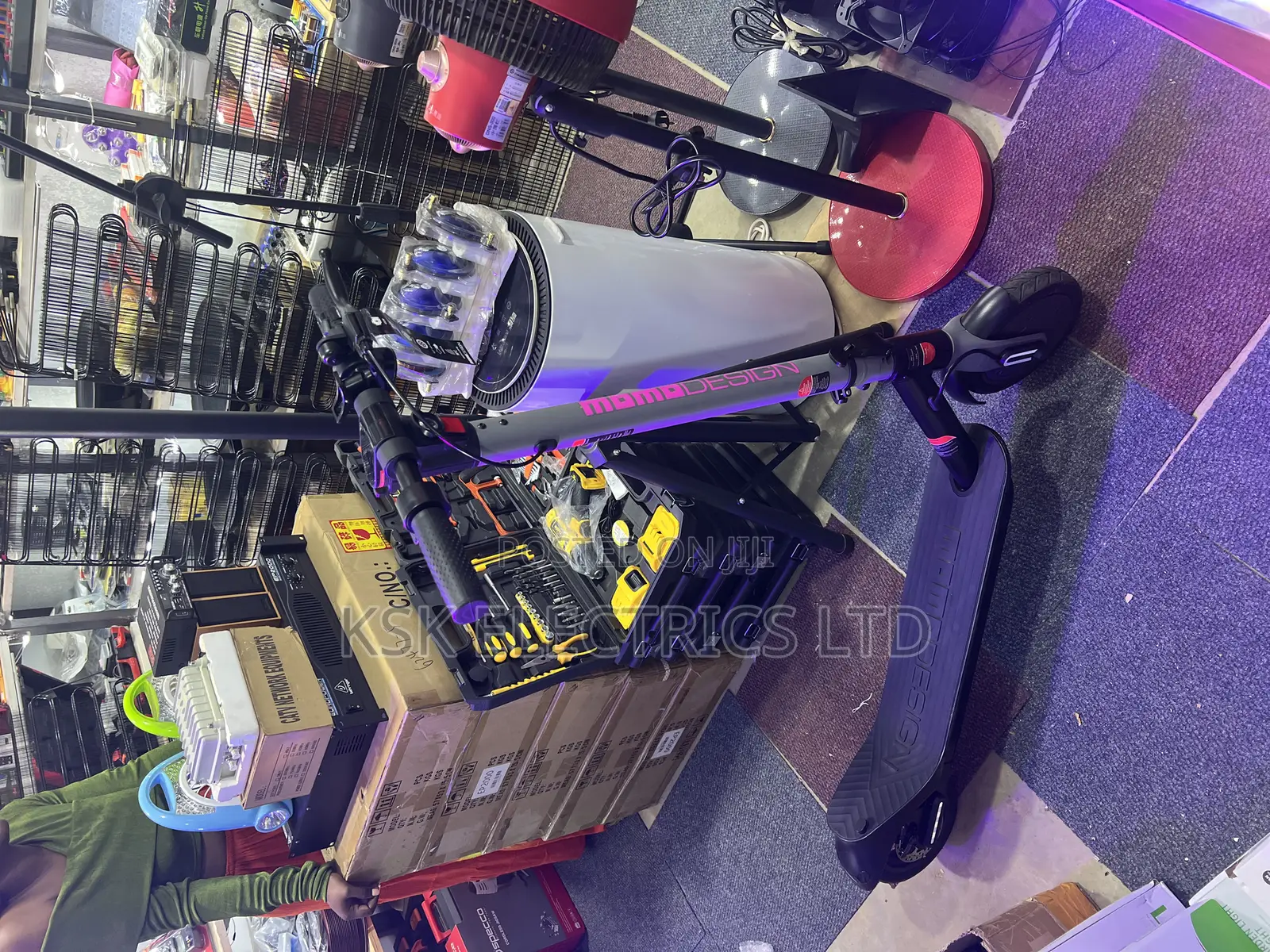 Scooter Electric Adult Two Wheel Powerful Retro Electric Scooter