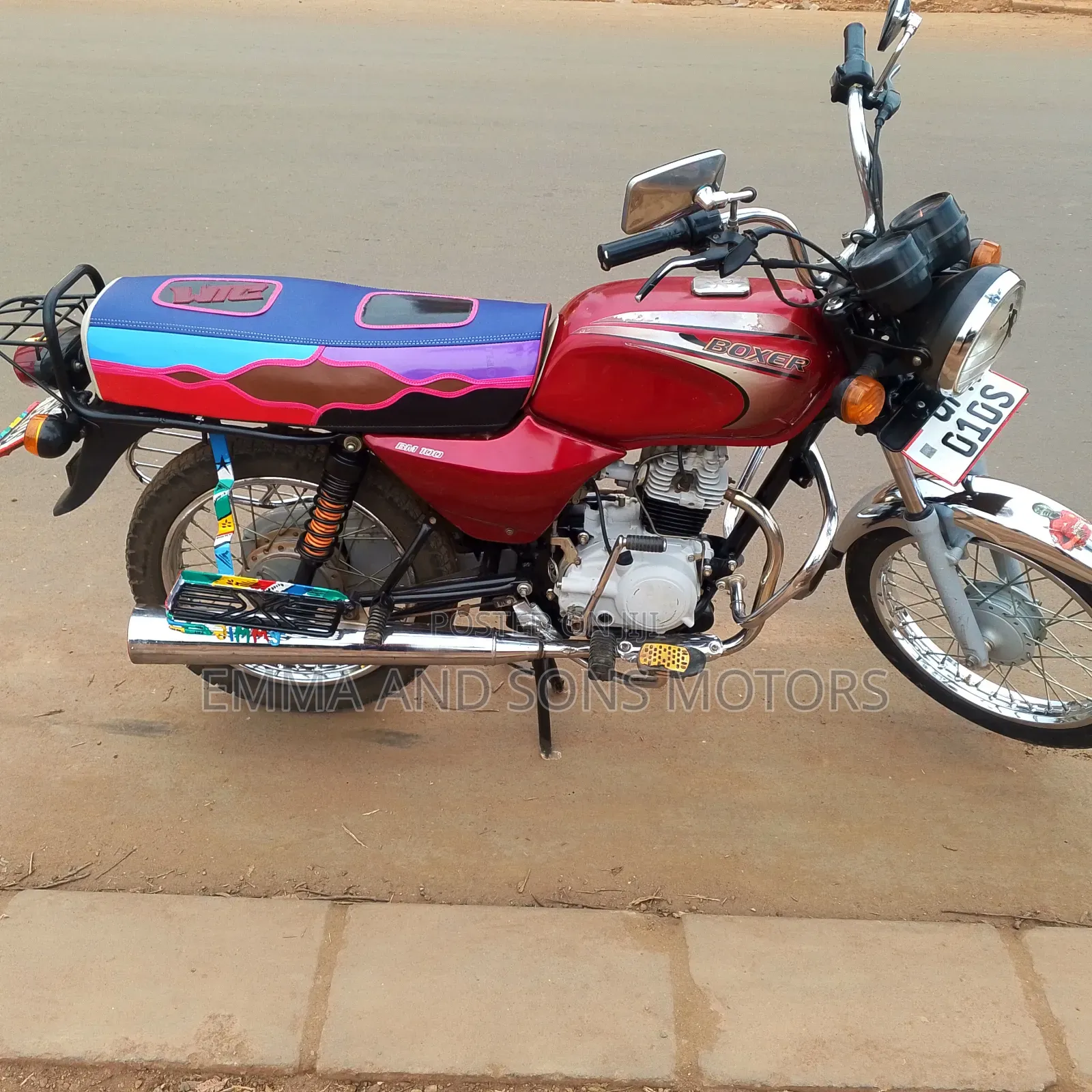 Bajaj Boxer 100 2022 Red