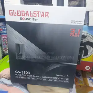 Sound Bar Gs-5503 Globalstar, 3.1 Extra Bass Home Theater System