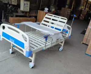 Hospital Bed Single Crank With Abs and Casters