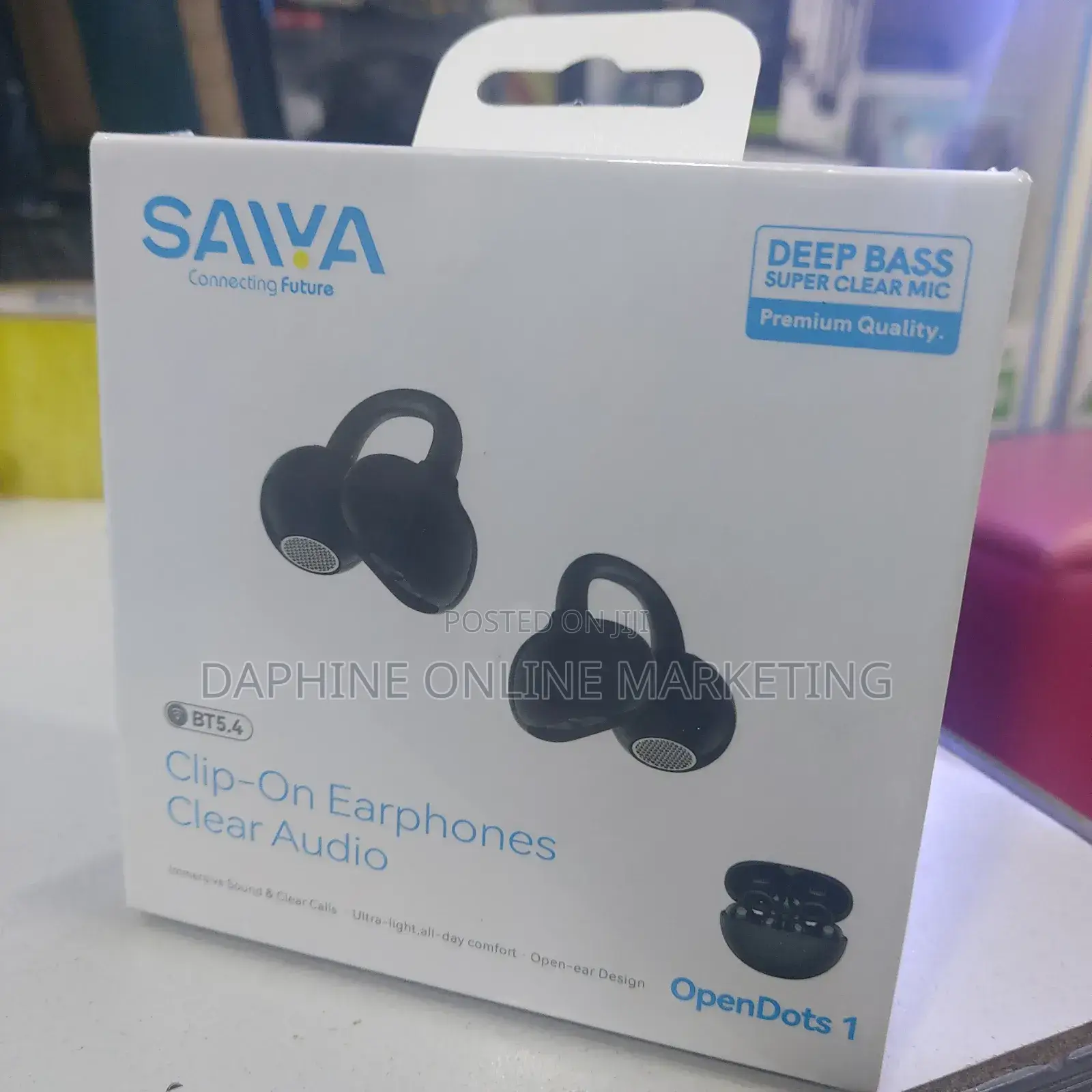 Clip-on Earphones Deep Bass Opendots 1