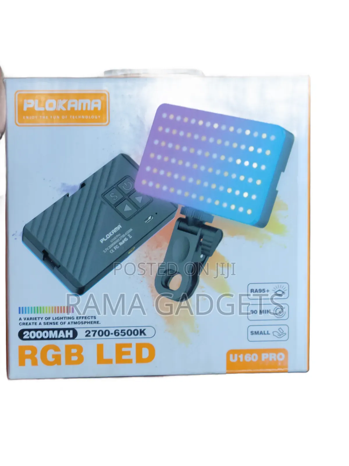 Plokama U160 Pro RGB Led Lighting Video Light Studio Lighting