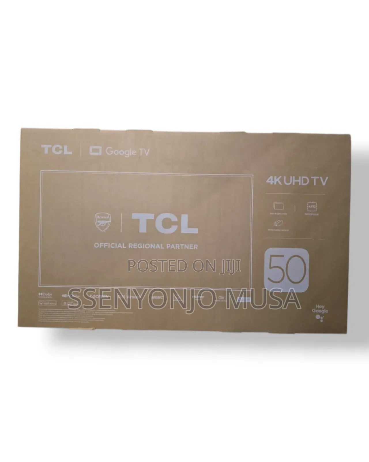 Tcl 50" Uhd Hdr Google Tv