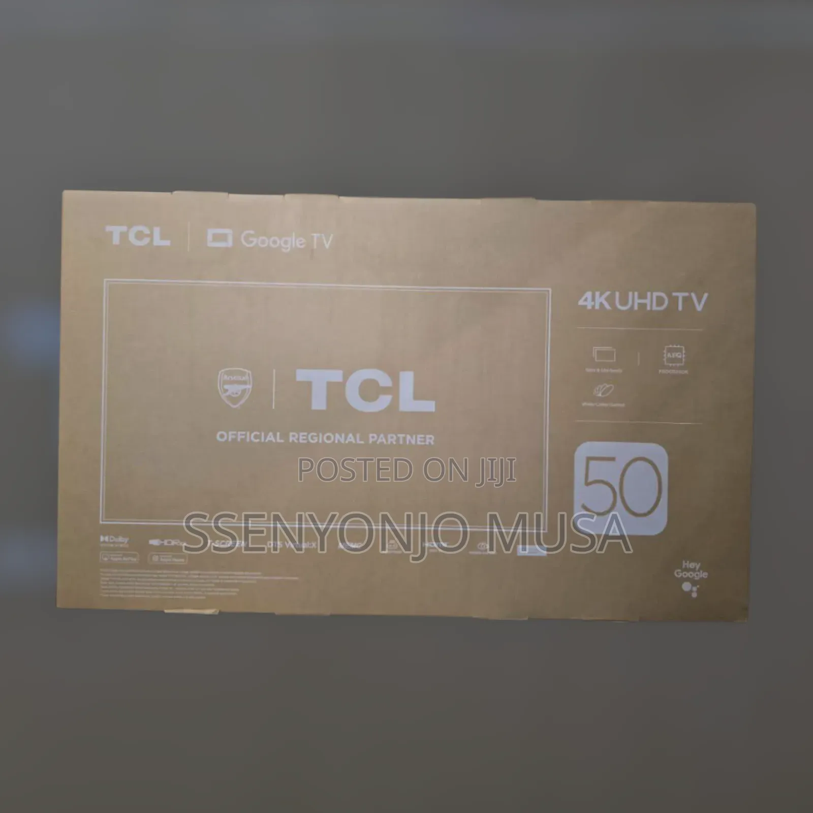 Tcl 50" Uhd Hdr Google Tv