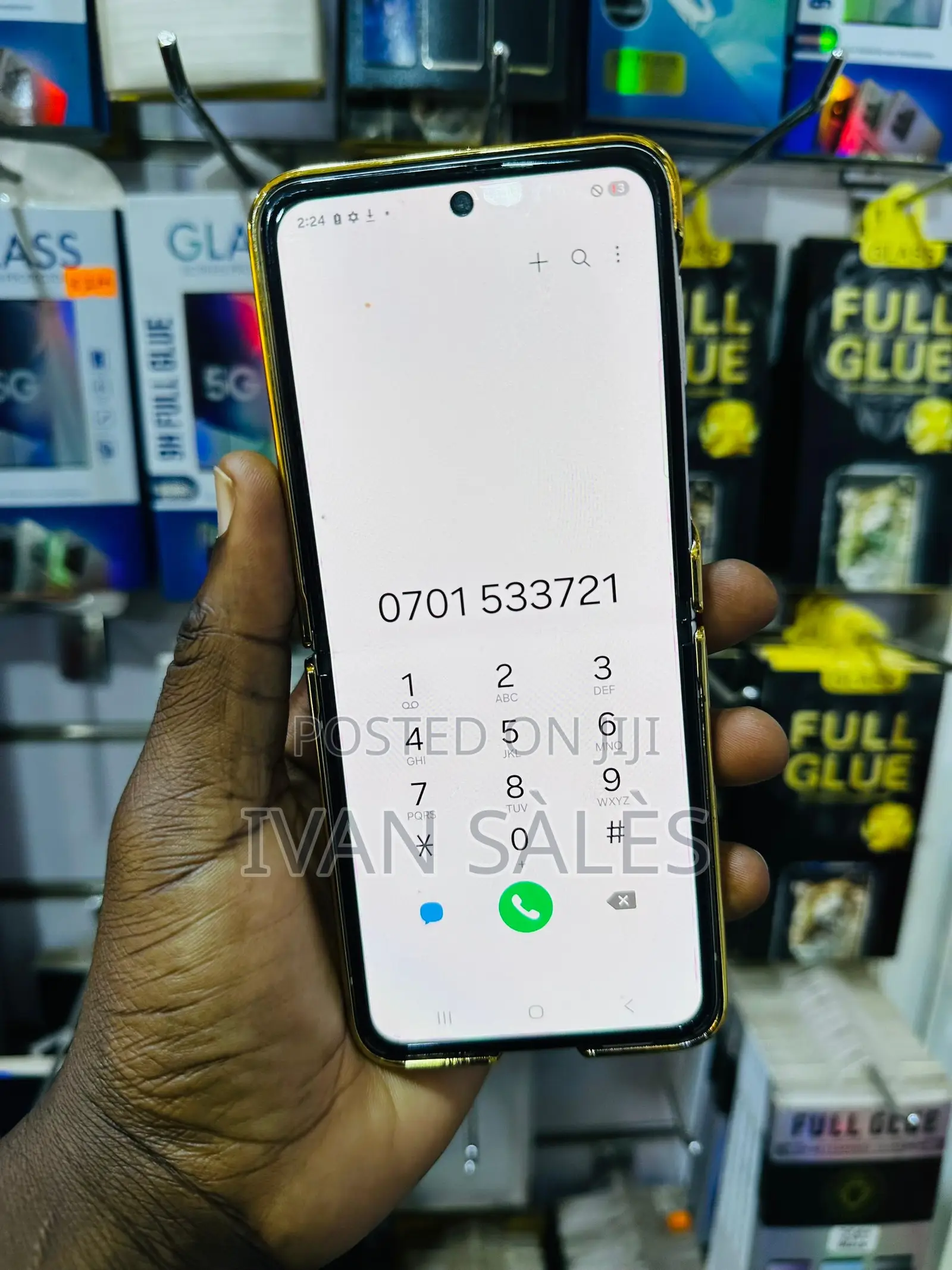 Samsung Galaxy Z Flip 3 256 GB Gold
