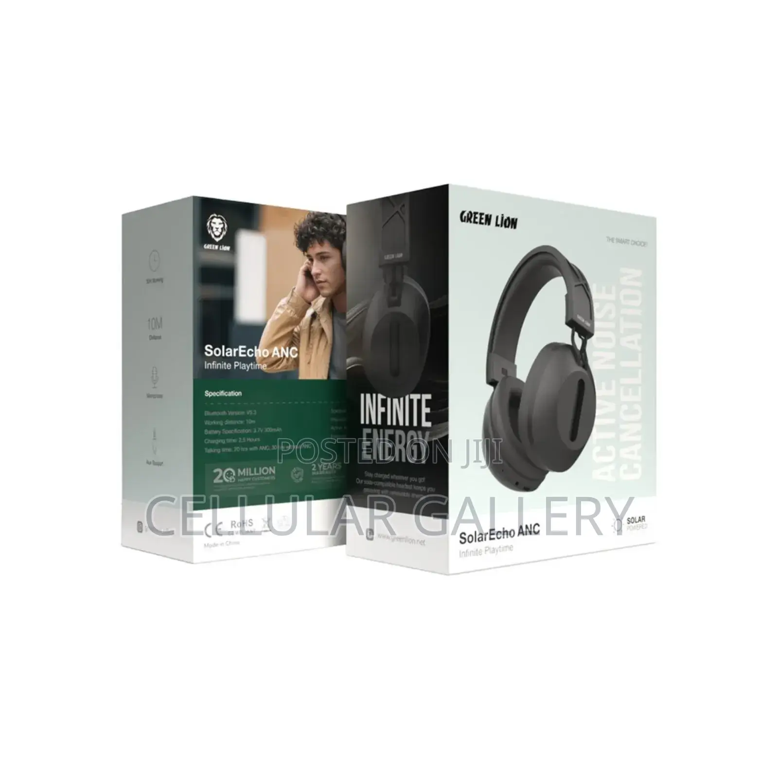 Green Lion Solarecho Anc Headphones