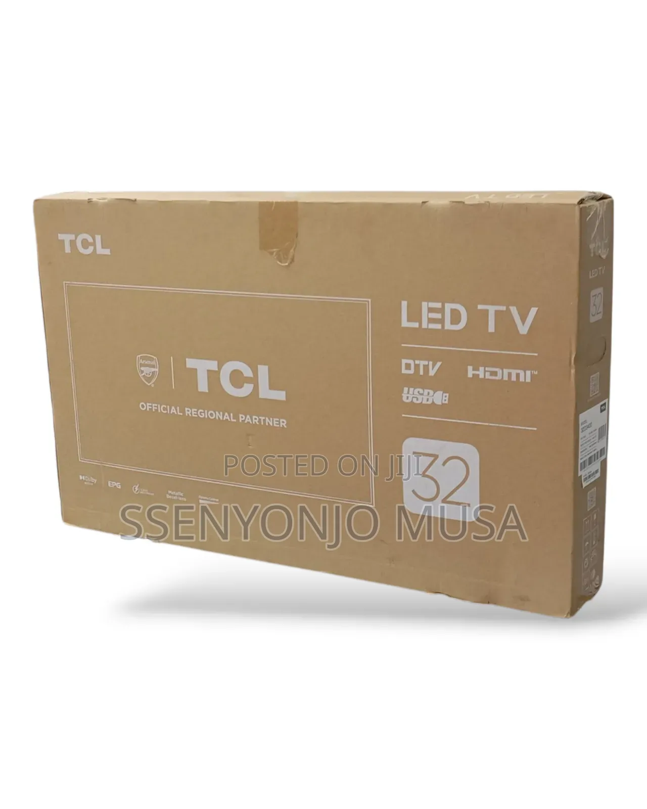 TCL 32" FHD Led Tv | Free to Air Decoder, Satellite Tuner-