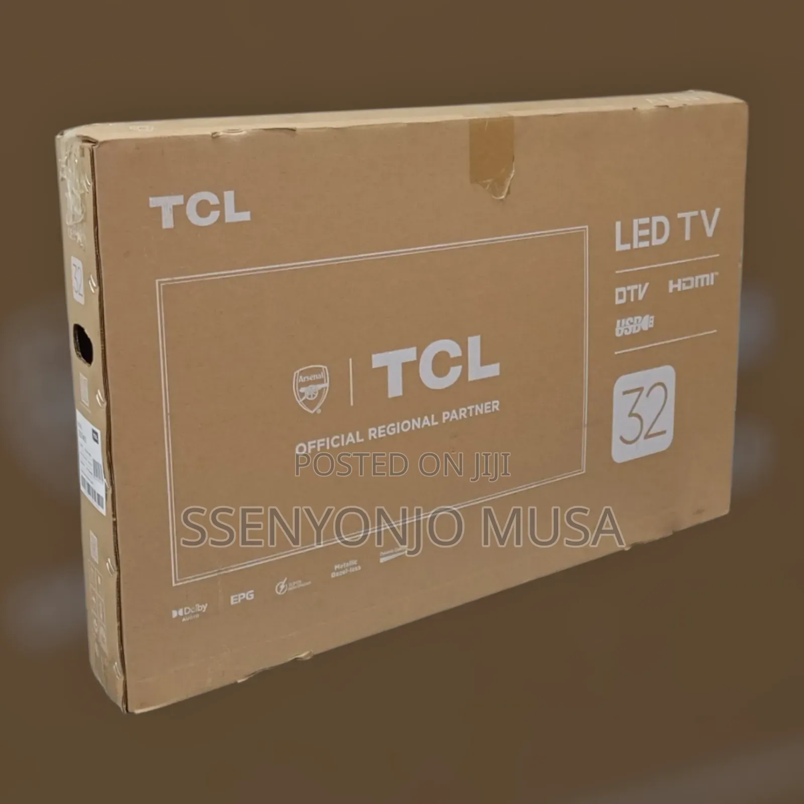 TCL 32" FHD Led Tv | Free to Air Decoder, Satellite Tuner-