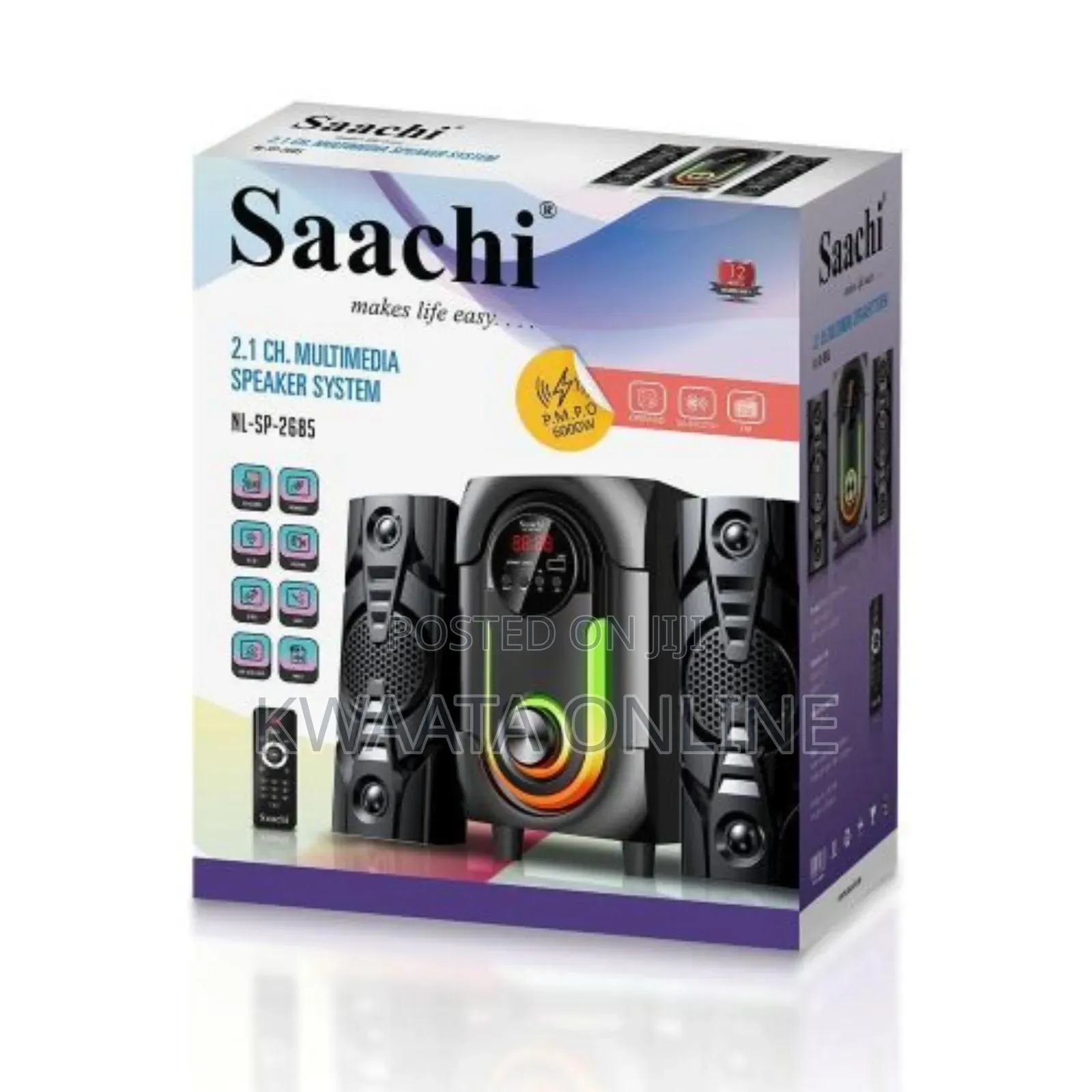Saachi 2.1 Channel Home Audio System / Sub Woofer Speaker