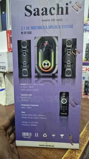 Saachi 2.1 Channel Home Audio System / Sub Woofer Speaker