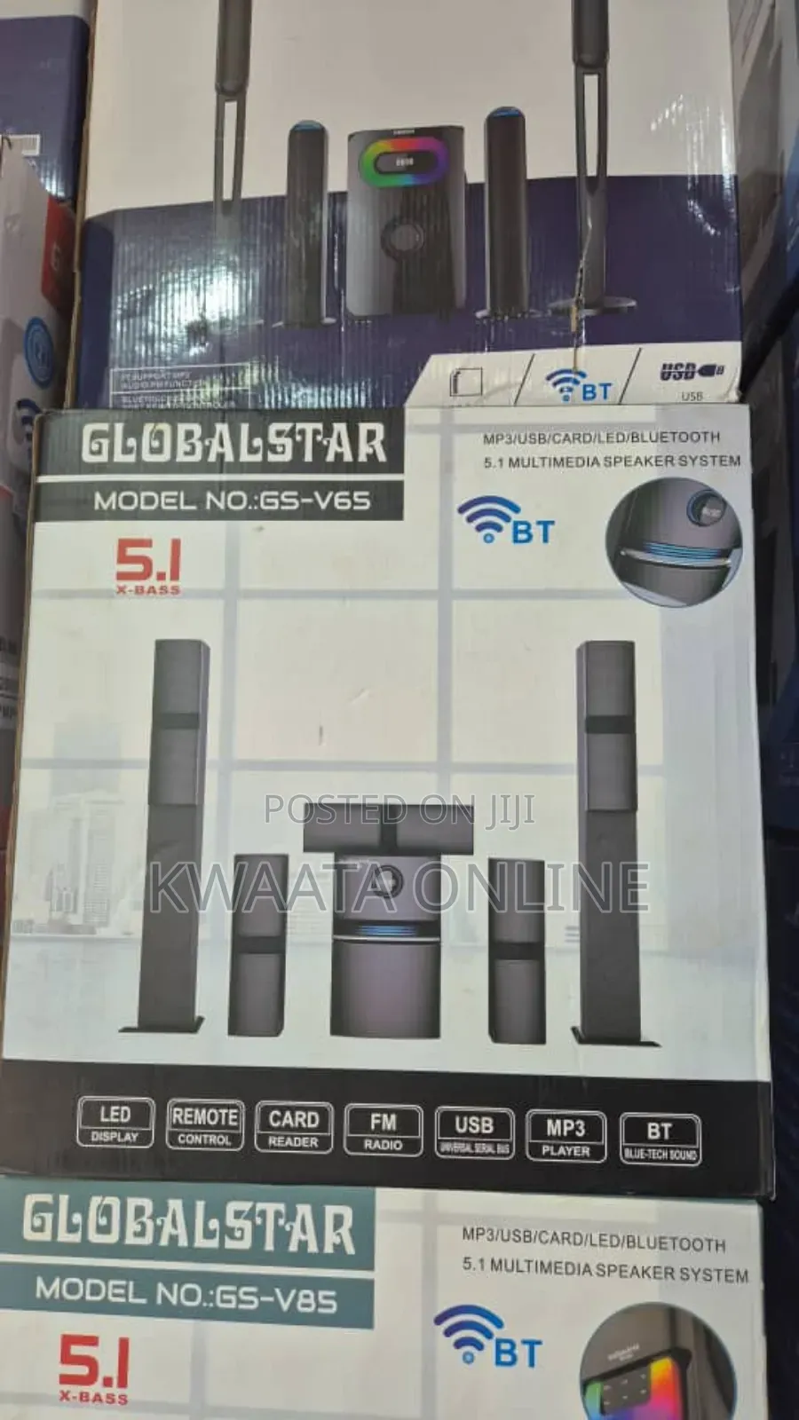 5.1ch Global Star Bluetooth Home Theatre 9gs-V65 Multispeaker System
