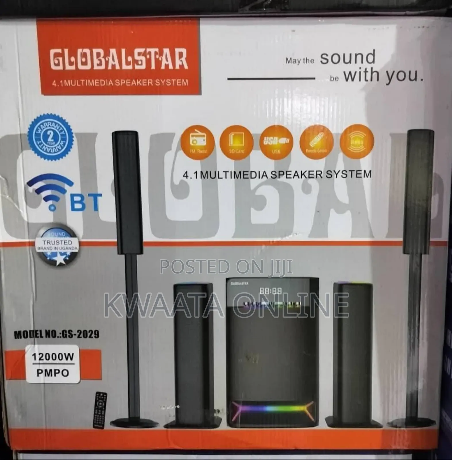 4.1ch Global Star Bluetooth Gs-2029 Home Theatre Multispeaker System8
