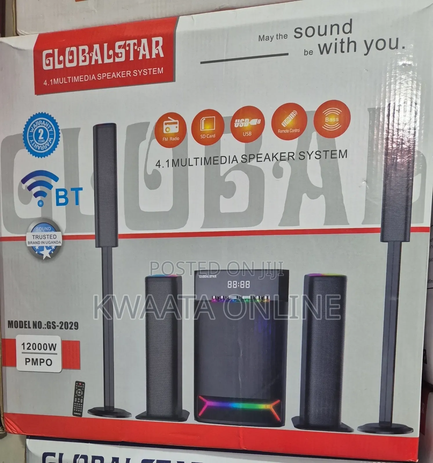 4.1ch Global Star Bluetooth Gs-2029 Home Theatre Multispeaker System8
