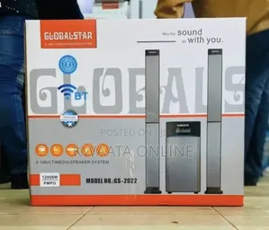 4.1 Globalstar Convertible Bluetooth Multispeaker Gs-2022 Home Theatre