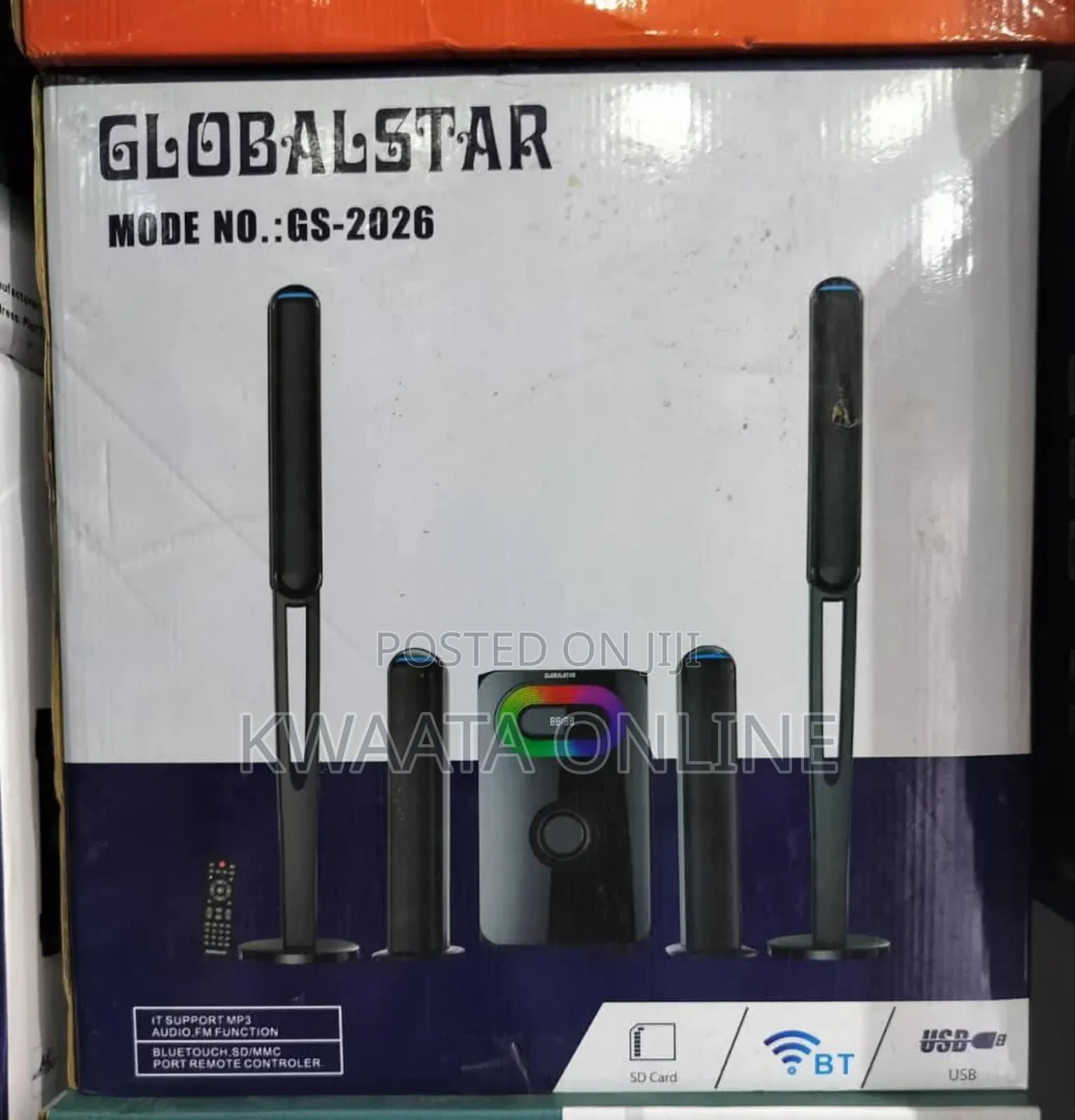 4.1ch Global Star Bluetooth Home Theater /Speaker System Gs-2026