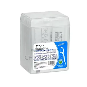 Extra Strong Dental Floss Pick 50 Piece In A Pack