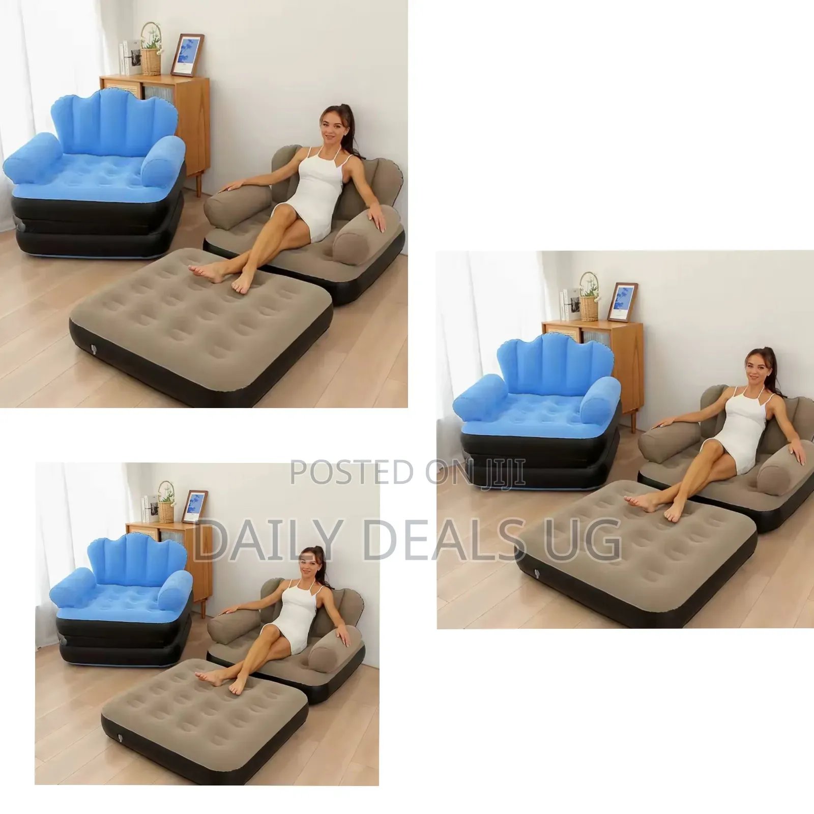 Inflatable Single Sofa -Bed