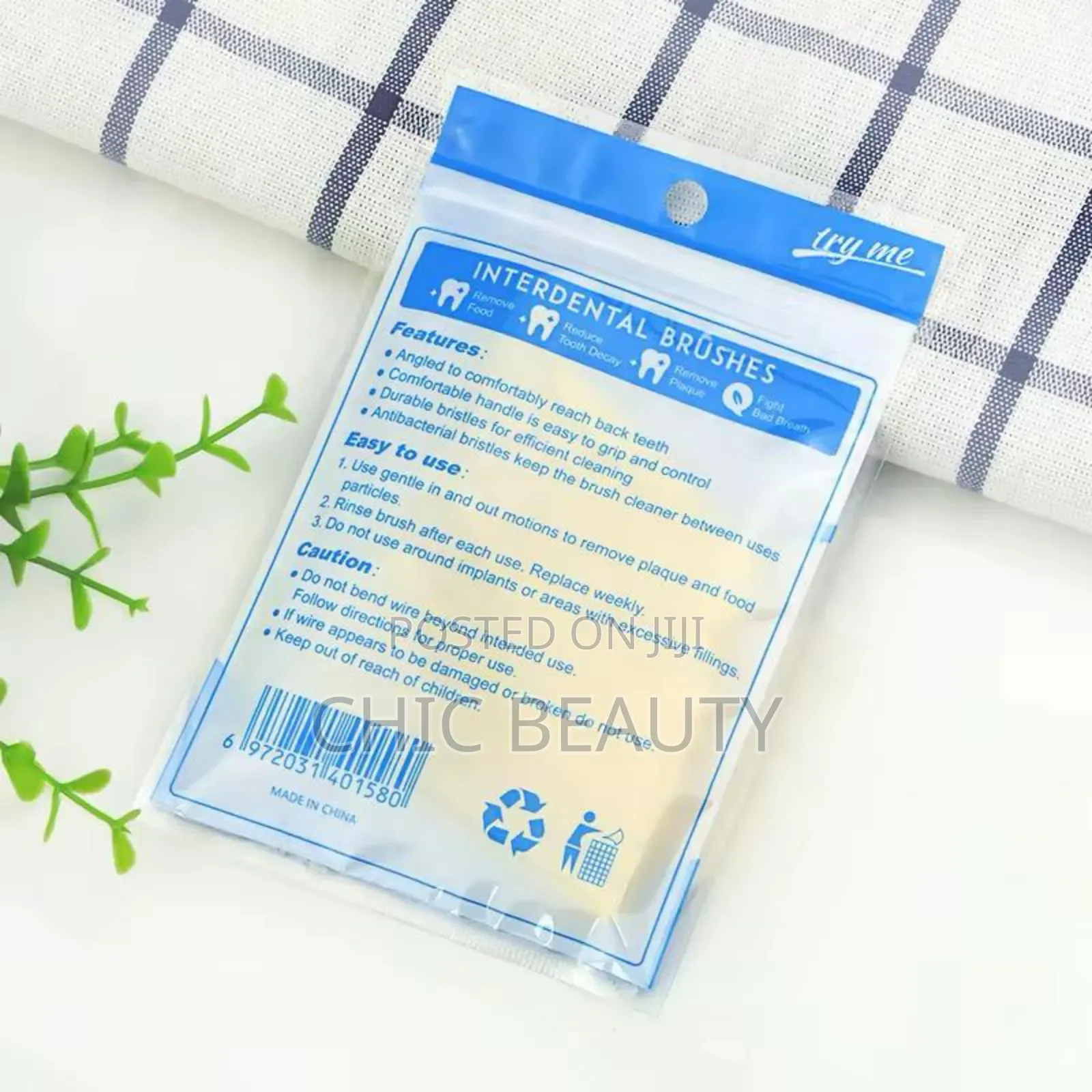 Interdental Brushes for Braces Clean Where Your Brush Can't Reach 10pc