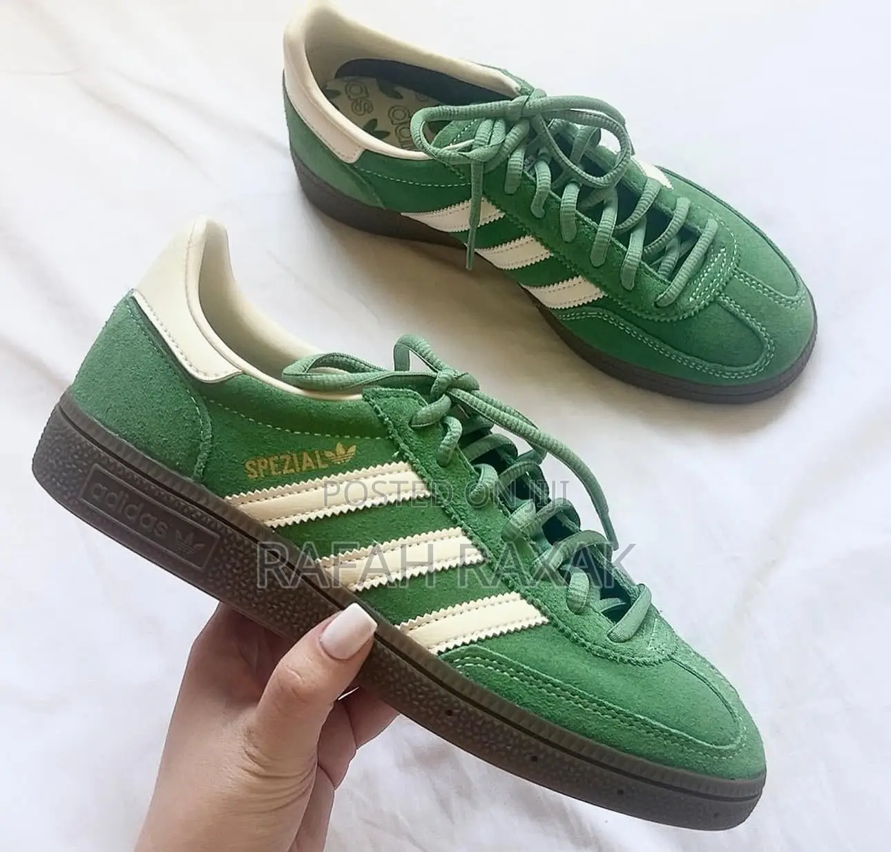 Adidas Handball Spezial “Preloved” Green Suede Sneakers