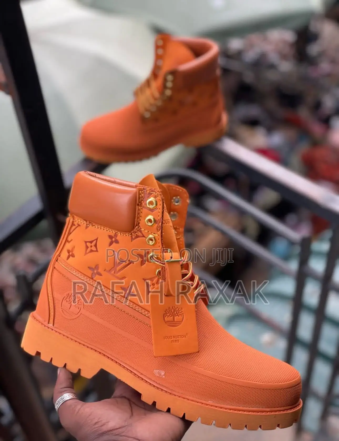 New Yellow Timberland X Louis Vuitton 6 Inch Waterproof Boots