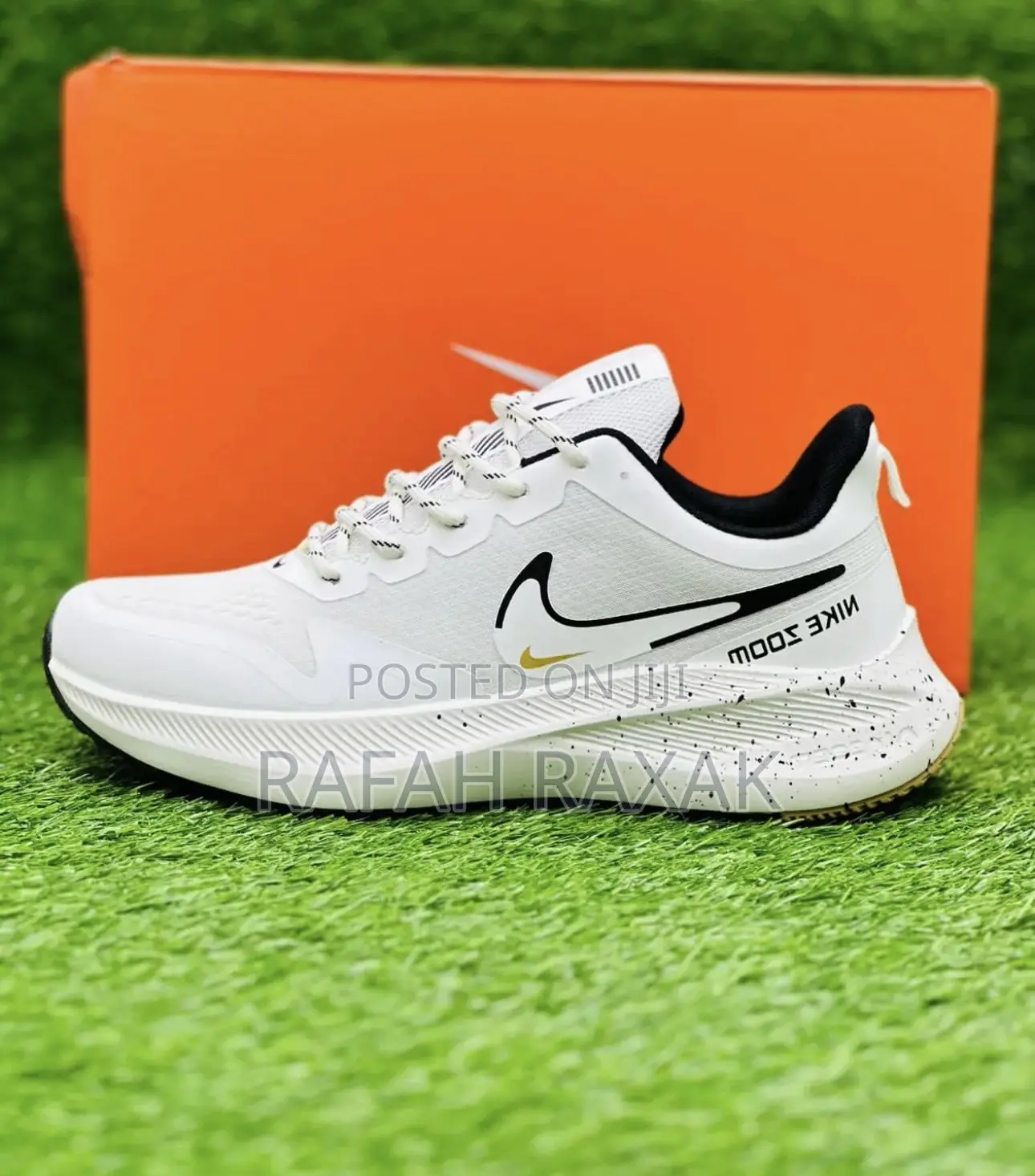 Nike Air Zoom Premium White Trainer Running Sneakers