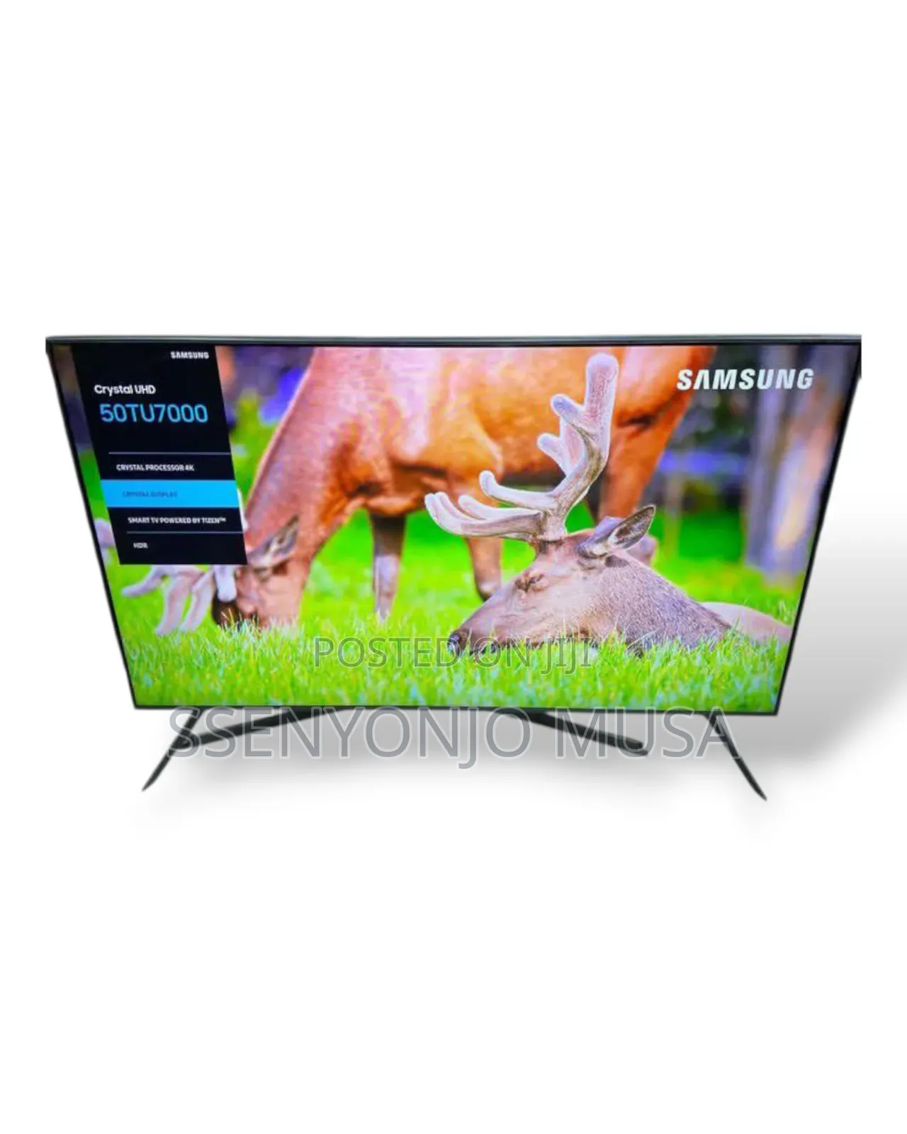 Samsung 50" Crystal Uhd Smart Tv Du7000 With 3-Side -