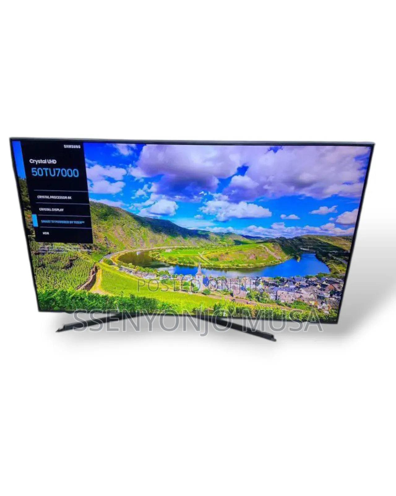 Samsung 50" Crystal Uhd Smart Tv Du7000 With 3-Side -