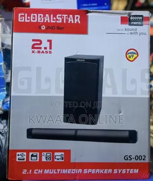 Globalstar Soundbar Gs-002 | 2.1ch L With Bluetooth Globalstar Systems