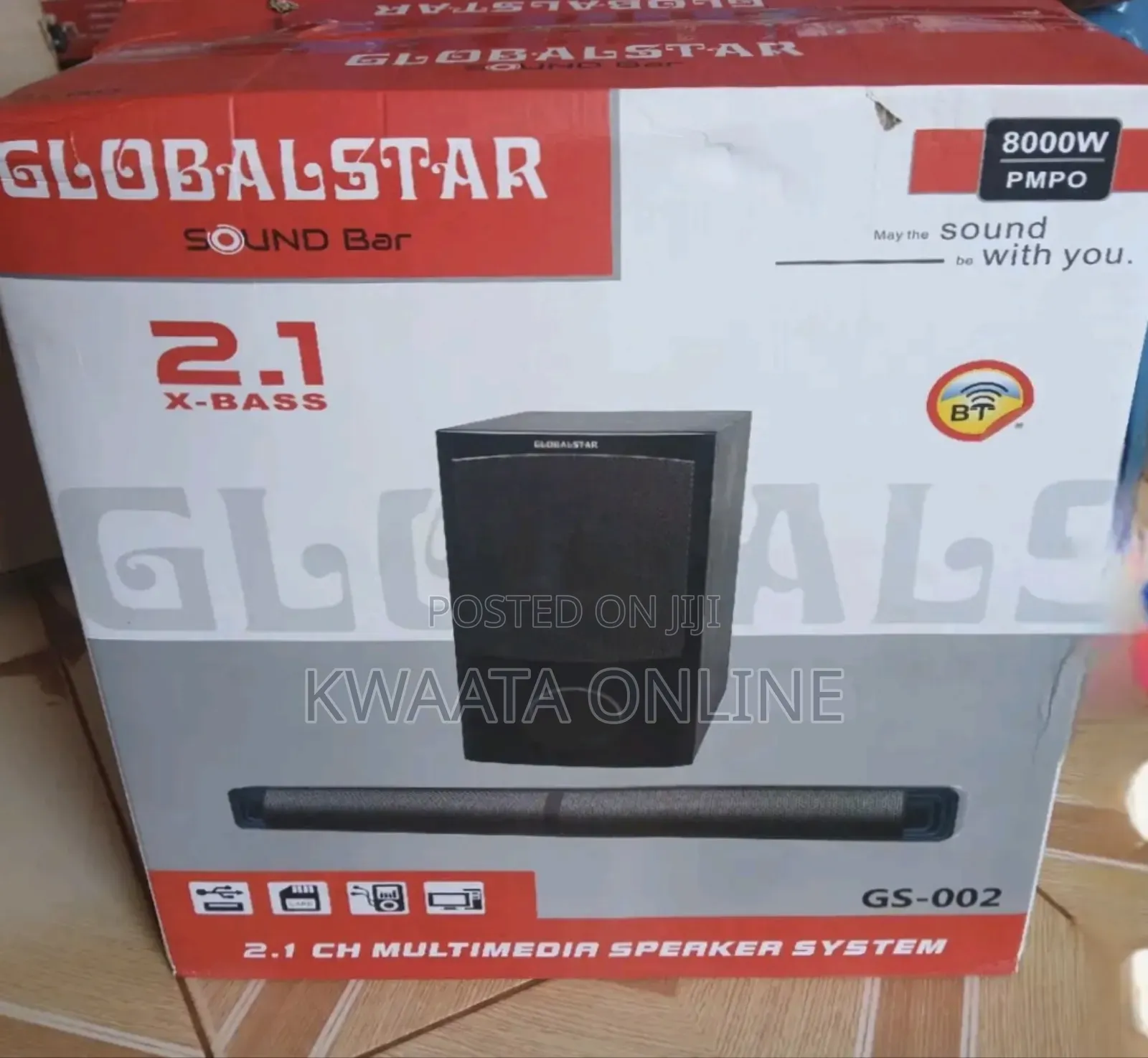 Globalstar Soundbar Gs-002 | 2.1ch L With Bluetooth Globalstar Systems
