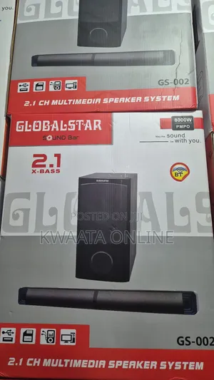 Globalstar Soundbar Gs-002 | 2.1ch L With Bluetooth Globalstar Systems