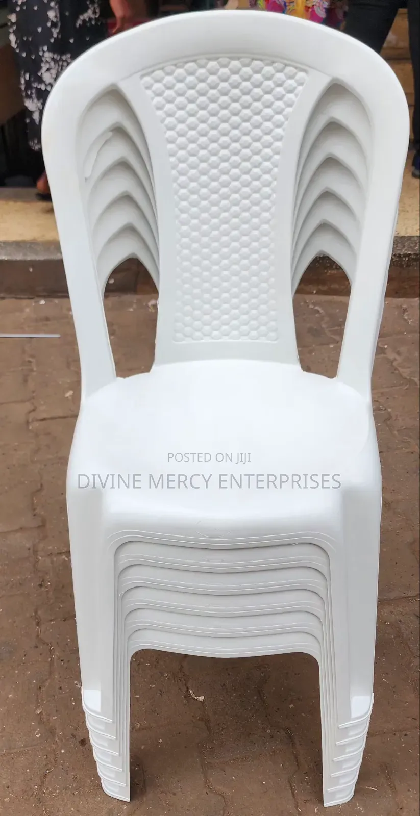 Star Armless Plstic Chairs Long