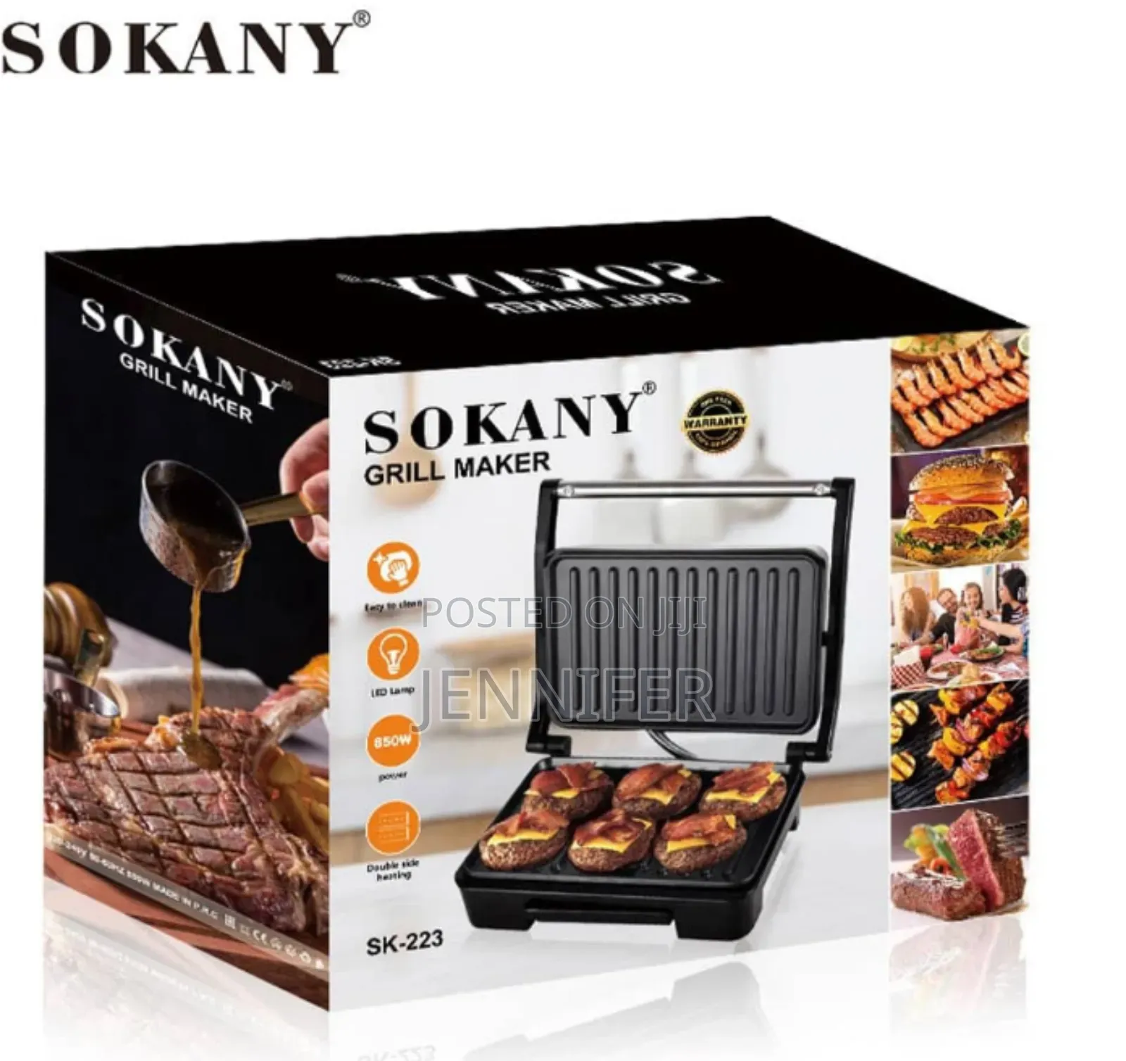 3-in-1 Sandwich Maker, Waffle Maker, Panini Press Grill