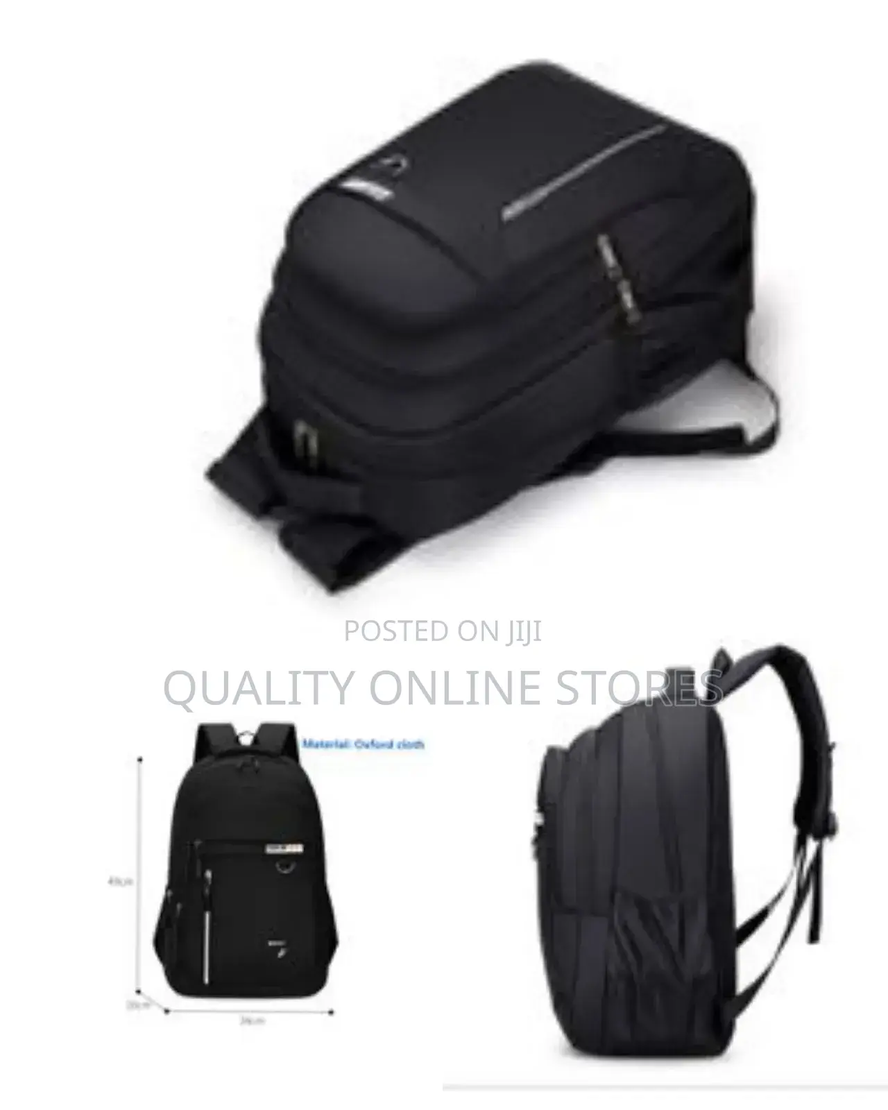 High-Capacity Fashion Backpack Laptop Bag Travelling Bag Oxford X
