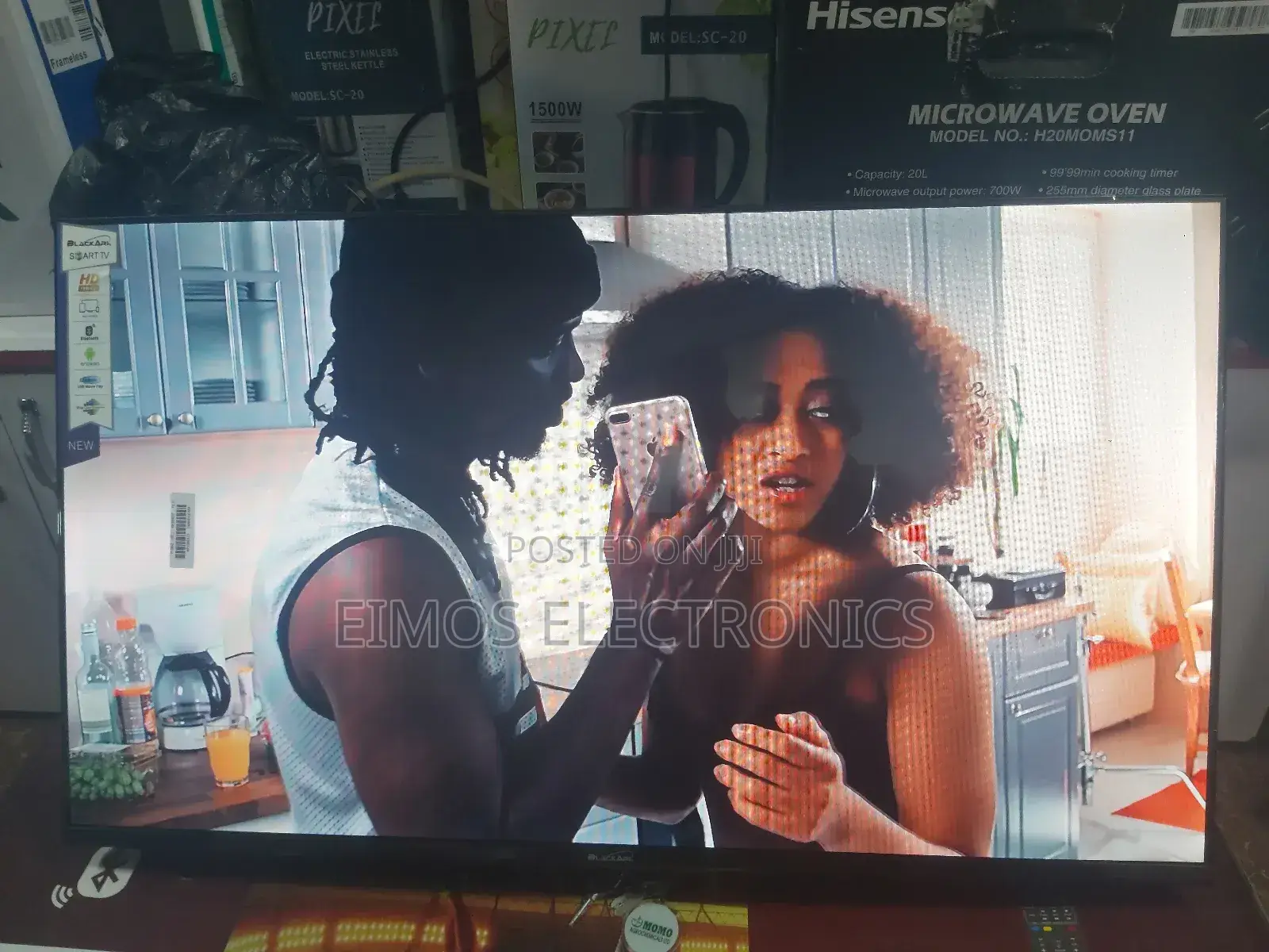 43 Inches Black Ark Smart TVS Full Hd