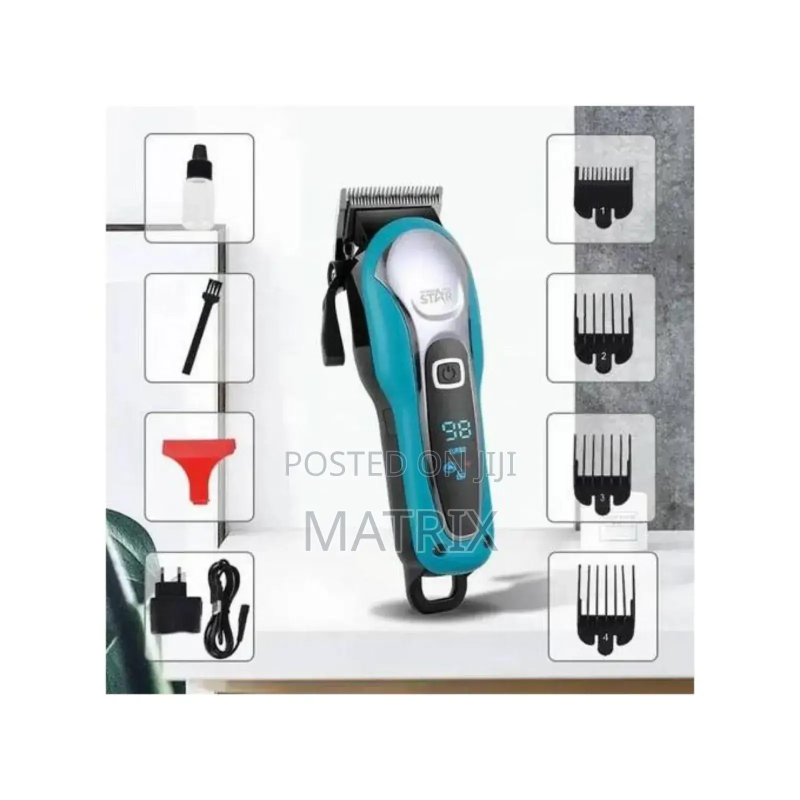 Winningstar Hair Trimmer Rechargeable Shaving Clipper Beard Shaver