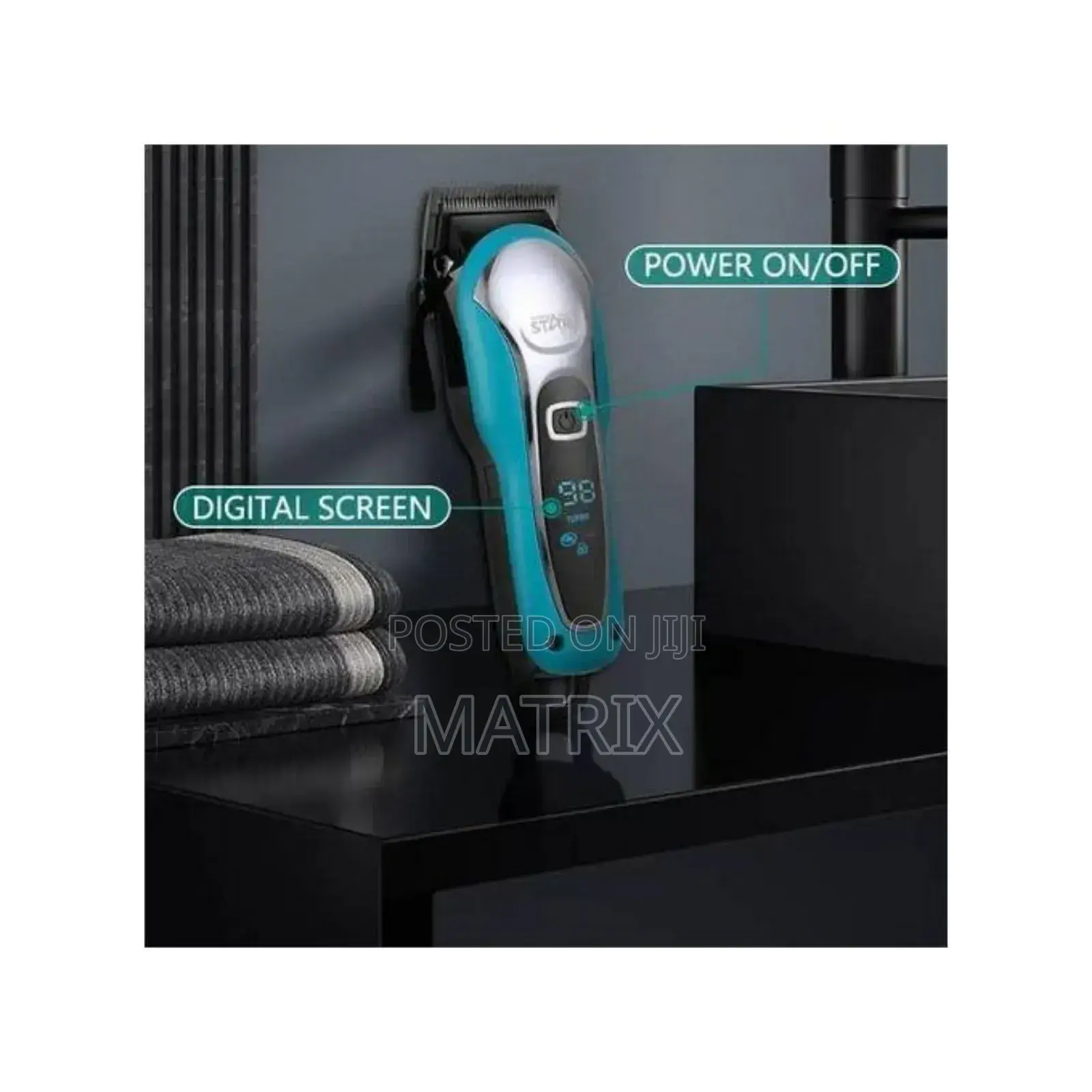 Winningstar Hair Trimmer Rechargeable Shaving Clipper Beard Shaver