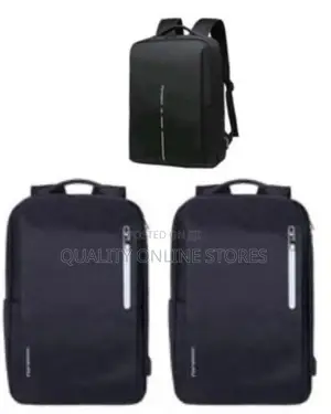 Anti Theft Laptop Bag With Charging Port Black