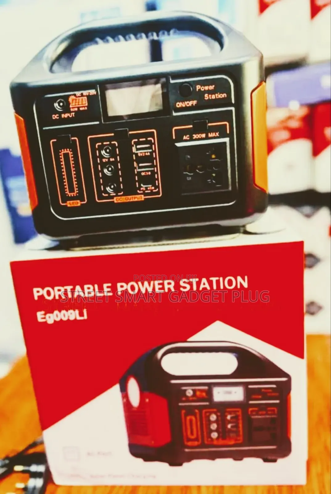 Portable Power Station Eg009li (300watts)