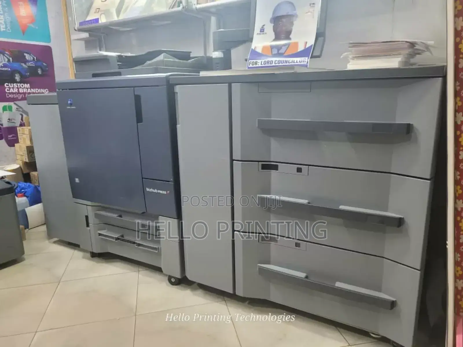 Konica C1060 Press - Reliable Printer for Media Companies.