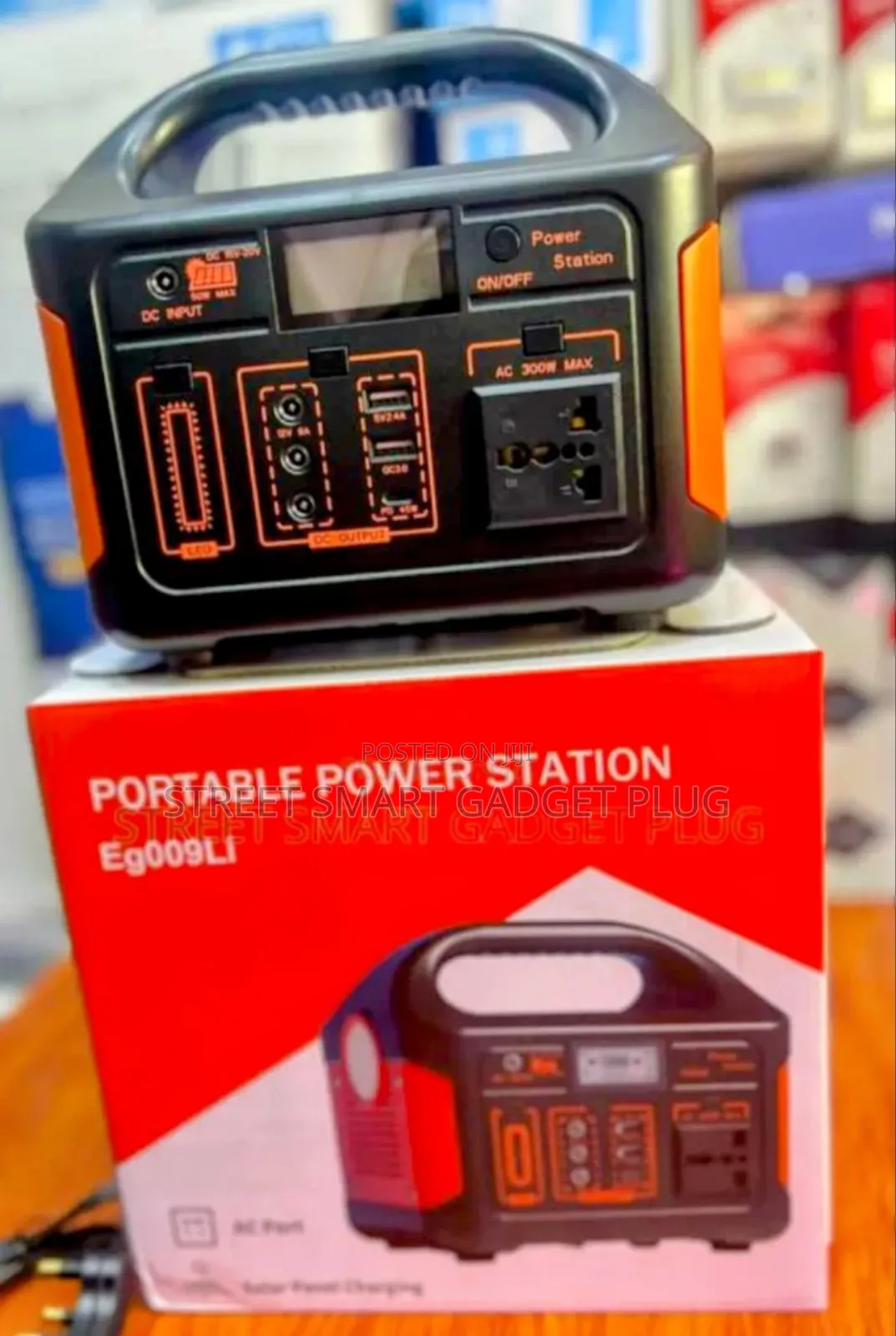 Portable Power Station Eg009li (300watts)