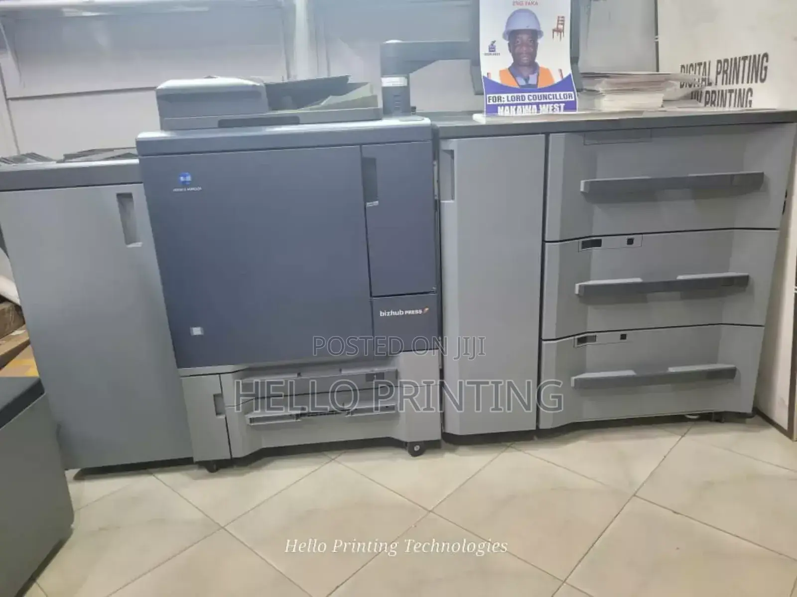 Ngo Document Printing- Bizhub C1060 Accurio Press .