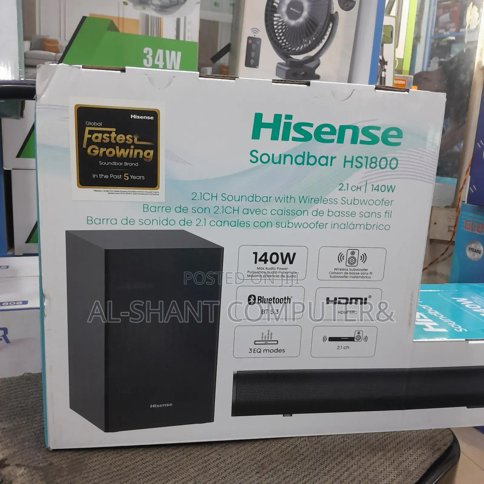 Hisense Hs1800 Sound Bar