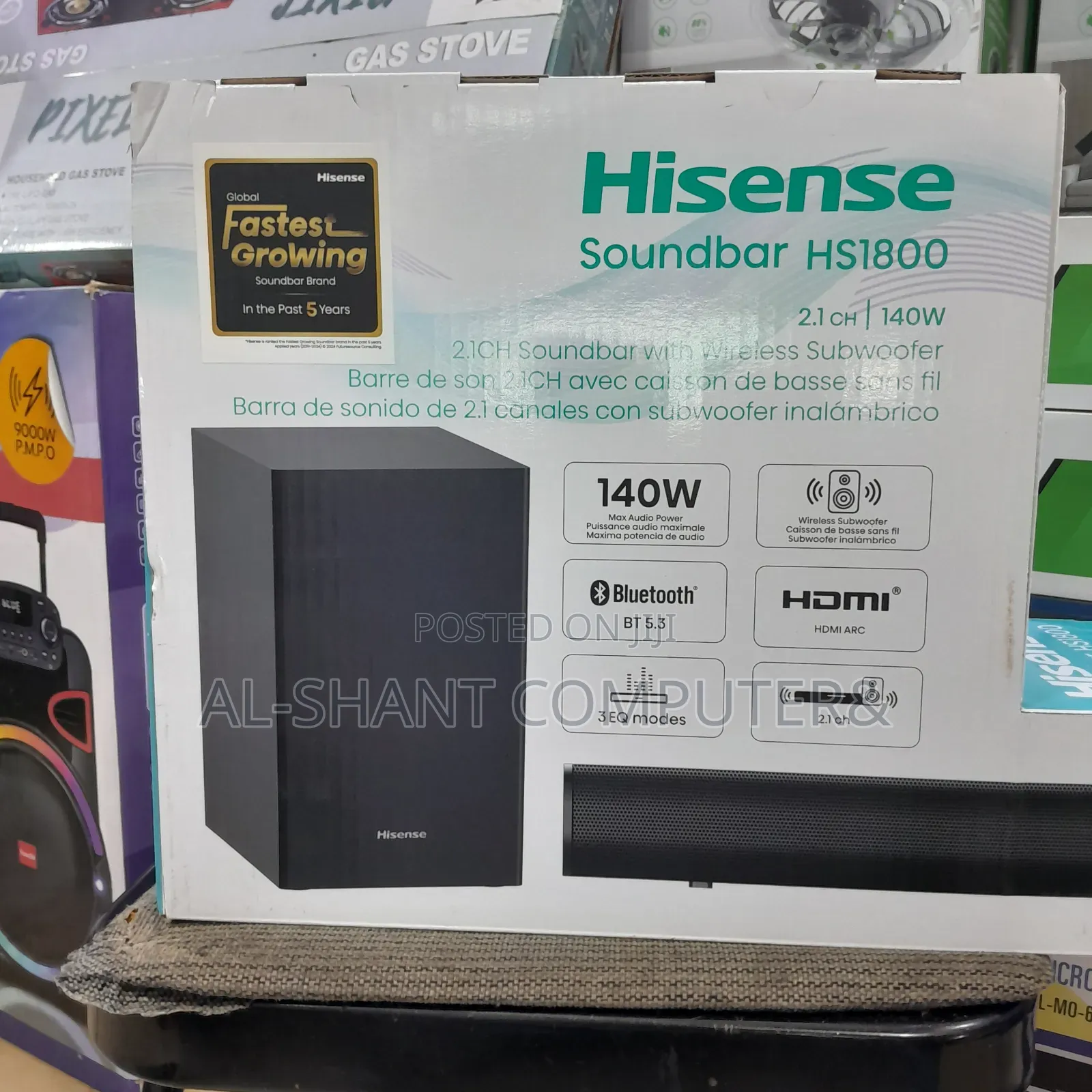 Hisense Hs1800 Sound Bar