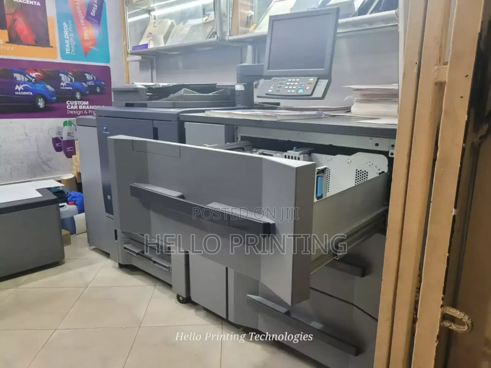 Donor Reports Flyers - Bizhub C1060 Accurio Press.