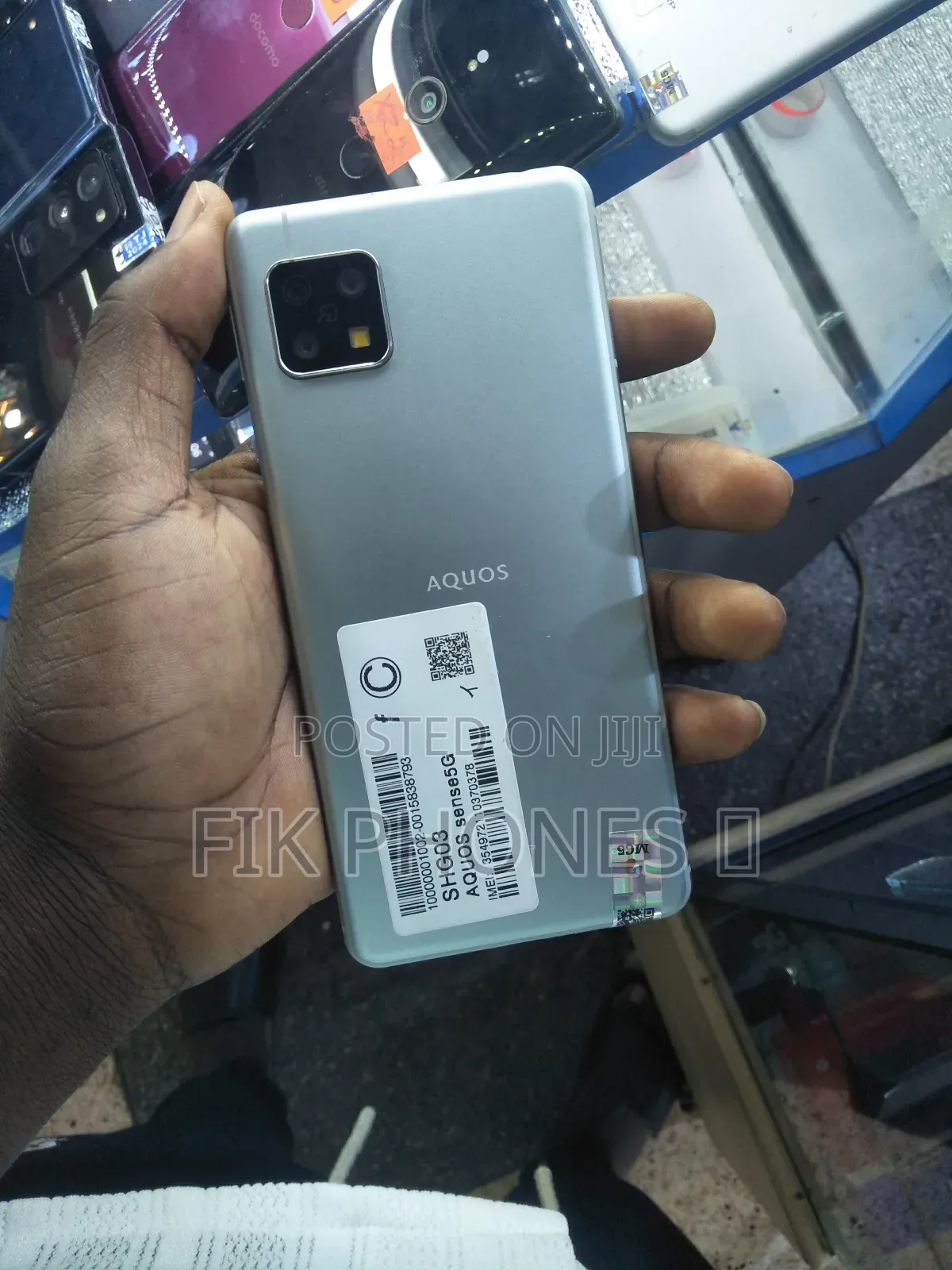 Sharp Aquos sense5G 64 GB Gray