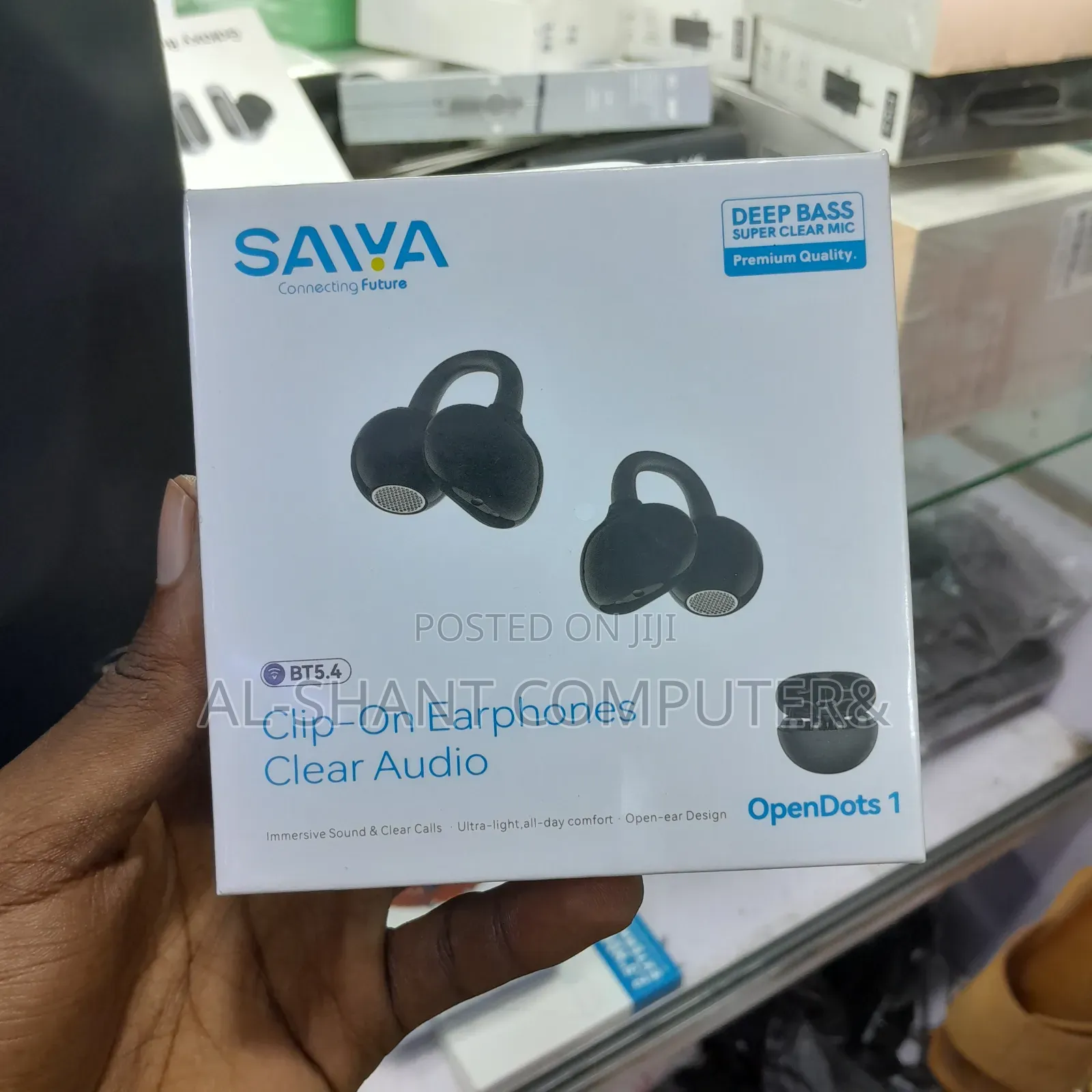 Saiya Clip-on Earphones