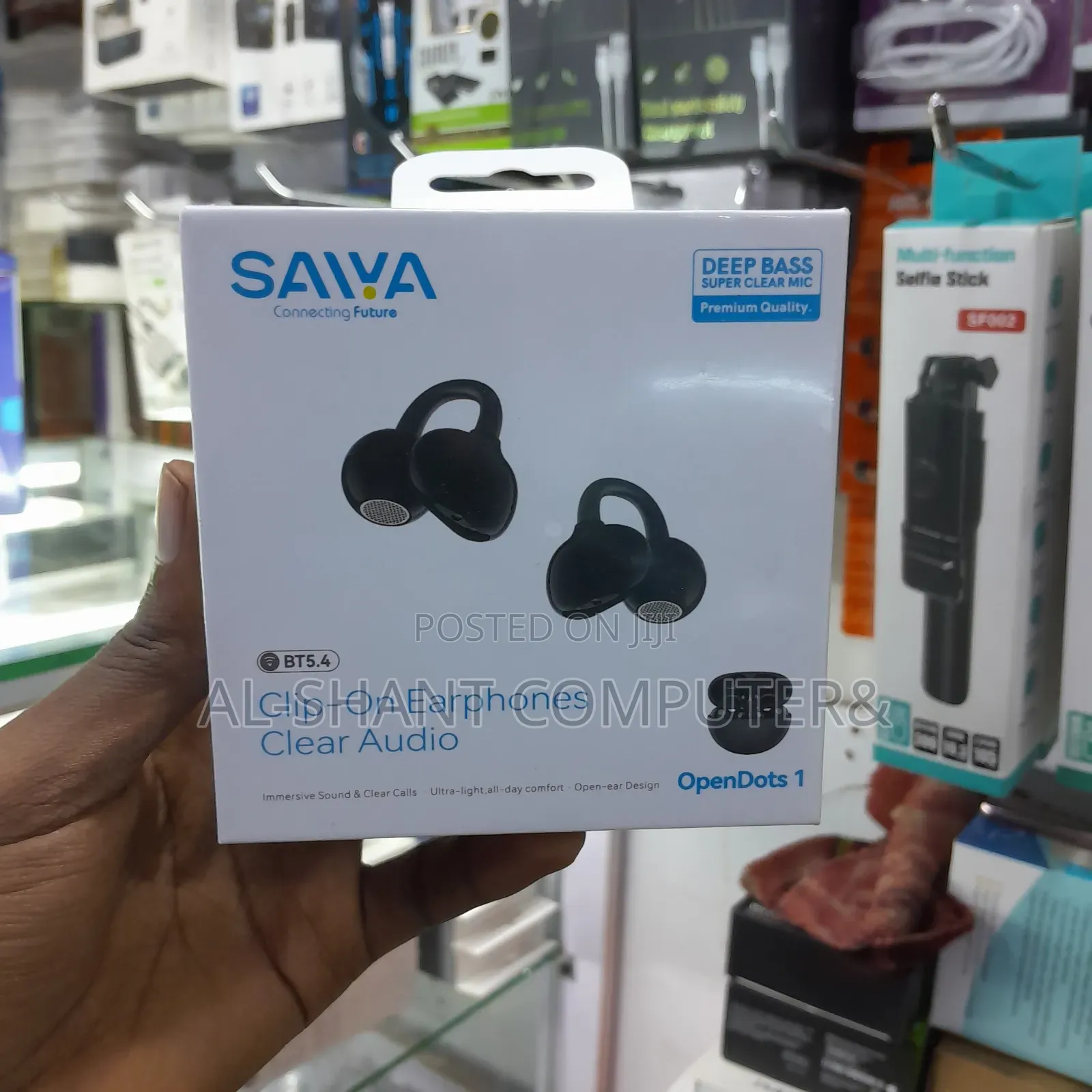Saiya Clip-on Earphones