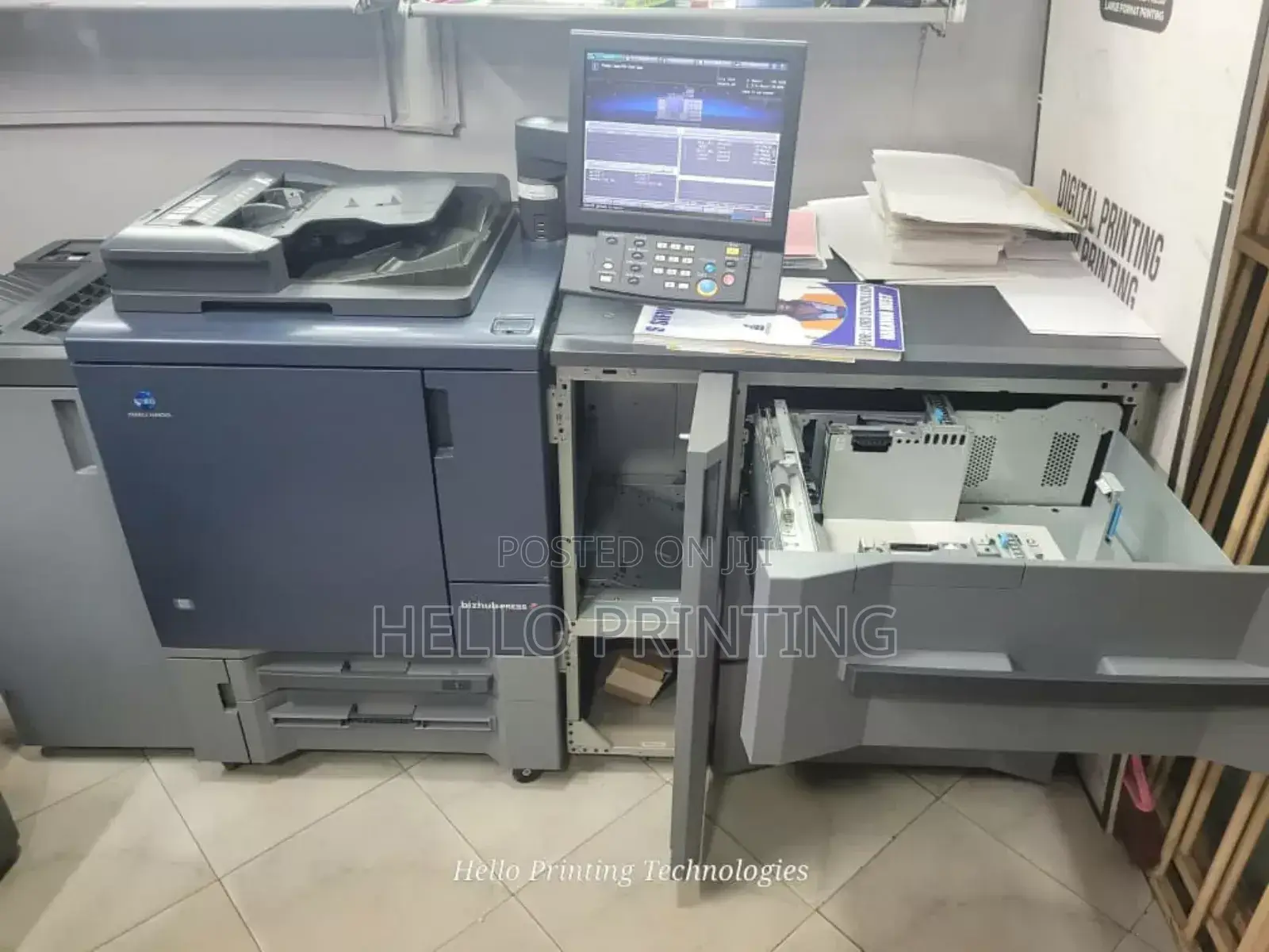 Academic Printing Simplified - Bizhub C1060 Accurio Press .