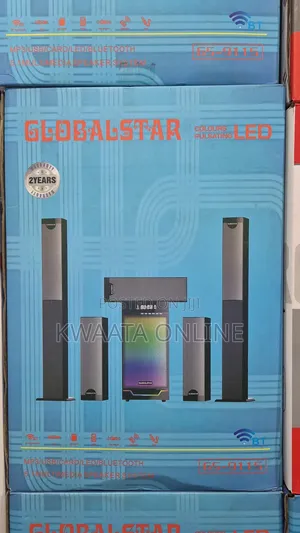 5.1ch Globalstar Bluetooth Home Theatre Multi-Media Speaker System
