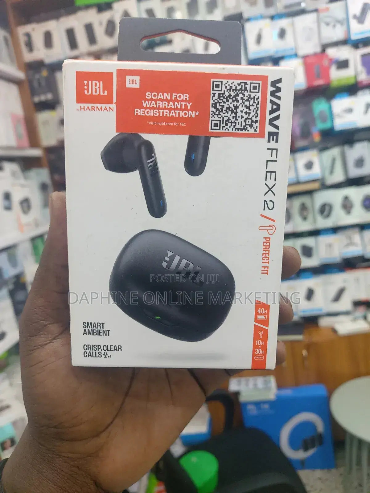 JBL Wave Flex 2 Earbuds, Original JBL Wireless Wave Flex 2 Earbuds